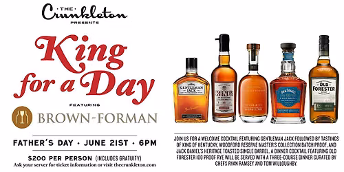 King for a Day featuring Brown Forman