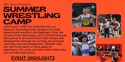 SBG Athens Summer Wrestling Camp