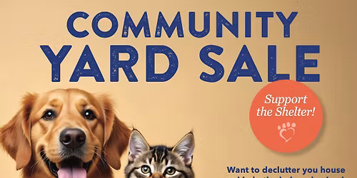 Cape Coral Animal Shelter Community Yard Sale