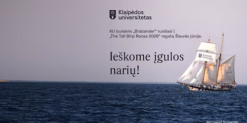 Renkama \u012fgula | Tall Ships Races regata \u0160iaur\u0117s j\u016broje 