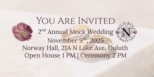 Northland's 2nd Mock Wedding