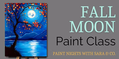 Fall Moon Paint Night