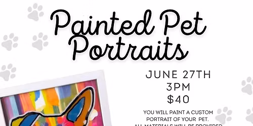 Painted Pet Portraits