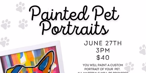 Painted Pet Portraits 