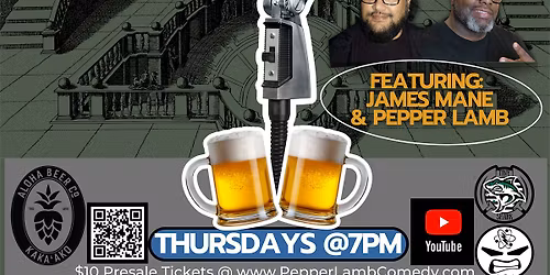 The Crafted Comedy Forum - DEC 11th - Aloha Beer