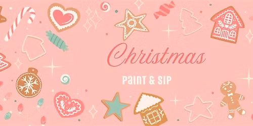 Christmas Tree Paint & Sip - Hangar Bar & Grill - December 18th