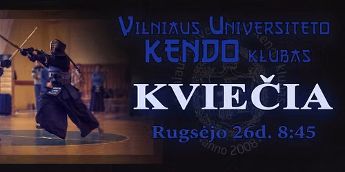 VU SA kendo klubo naujok\u0173 kursas