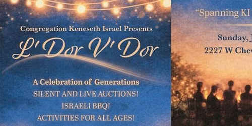 L'dor v'dor: A Celebration of Generations