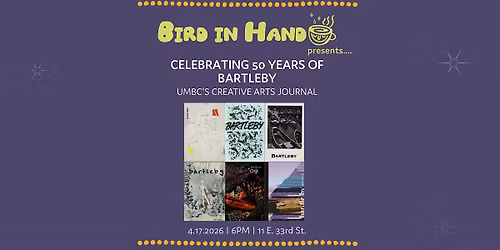 Celebrating 50 Years of Bartleby: UMBC's Creative Arts Journal