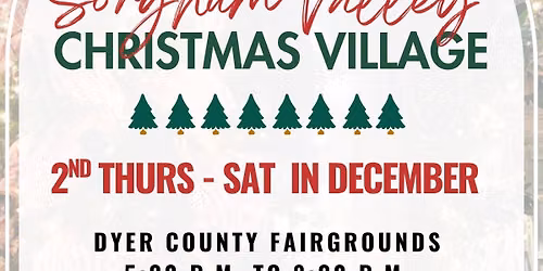Sorghum Valley Christmas Village