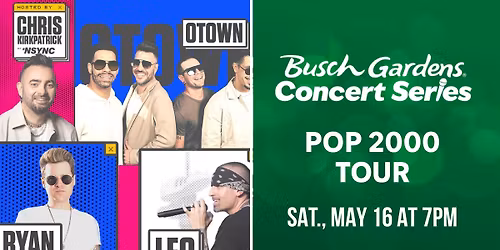 POP 2000 TOUR | Busch Gardens Concert Series