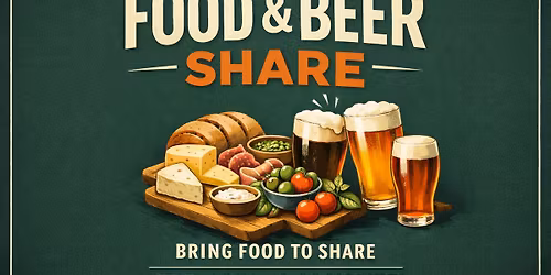 Food & Beer Share EVERY Sunday