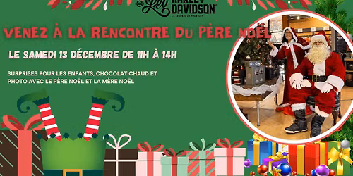 Venez \u00e0 la rencontre du P\u00e8re No\u00ebl chez L\u00e9o H-D