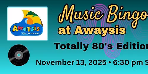 Music Bingo @ Awaysis