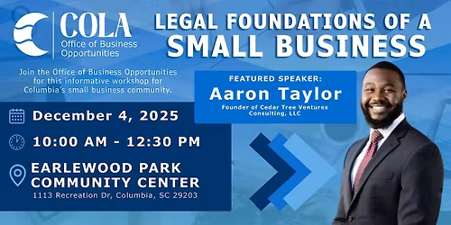 Legal Foundations of a Small Business