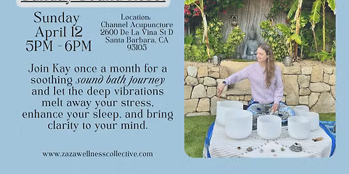 Sunday Sound Reset - April Sound Bath