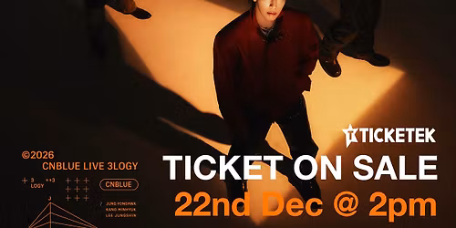 2026 CNBLUE LIVE WORLD TOUR \u20183LOGY\u2019 IN AUCKLAND