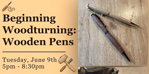 Beginning Woodturning: Wooden Pens