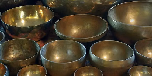  Singing Bowls Meditation (in-person)