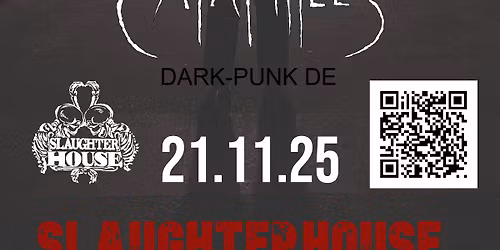 DANCING PLAGUE (Dark Synth USA) + CATAPHILES (Deathrock DE) + RESISTANCE! Post-Punk Night