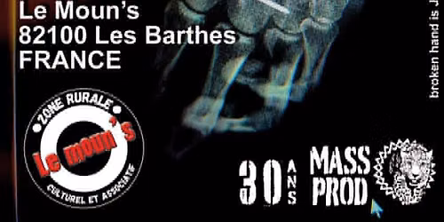 mass prod fete ses 30 ans au moun's