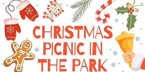 Christmas picnic in the park