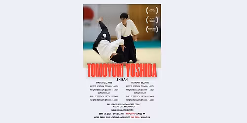 Tomoyuki Yoshida Seminar