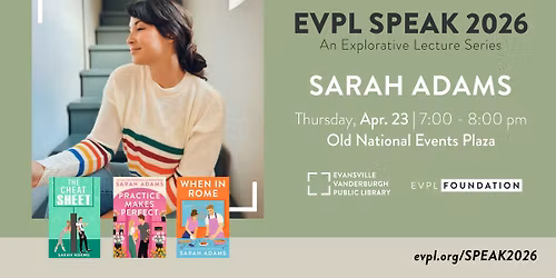 Sarah Adams  |  SPEAK: An Explorative Lecture Series