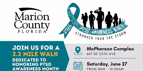 PTSD Awareness Month Walk