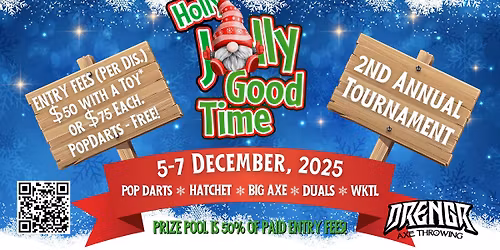 2nd Annual Holly Jolly Good Time Tournament