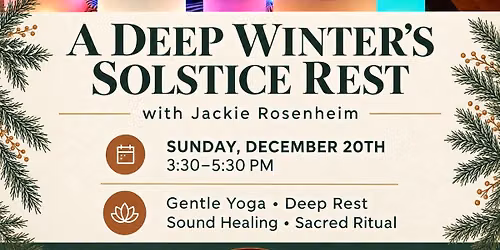 A Deep Winter\u2019s Solstice Rest