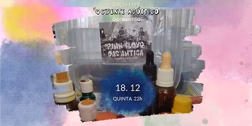 Projeto Pink Floyd das Antiga - "Ocidente Ac\u00fastico"