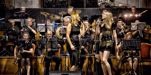 Electro Jazz Orchestra on the Band Stand in Castle Park