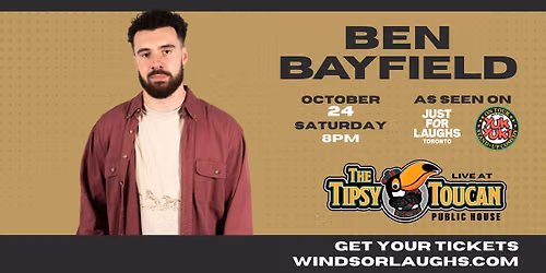 Ben Bayfield LIVE Comedy At Tipsy Toucan (Oct 24th)