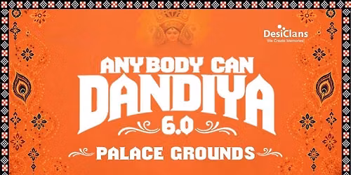 AnyBody Can Dandiya 6.0 - Palace Grounds
