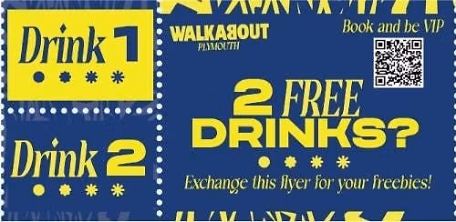 \ud83c\udf89 ENTRY & 2 x FREE DRINKS! \ud83c\udf7b