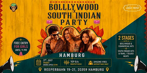 Bollywood X South Indian Party \u2013 Hamburg