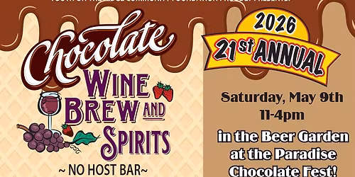Chocolate, Wine, Brew & Spirits at the Fest!