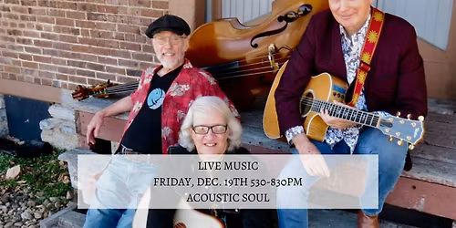 Live Music by Acoustic Soul at Lost Barrel Brewing