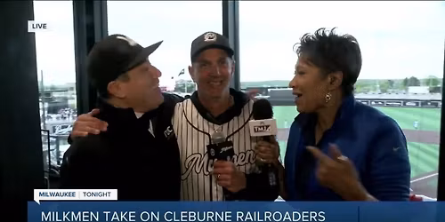 Cleburne Railroaders at Milwaukee Milkmen at Franklin Field WI