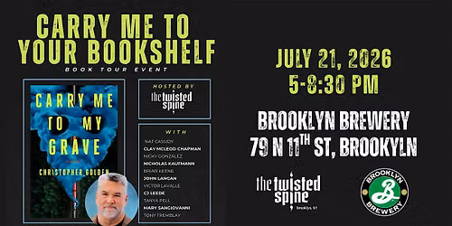 CHRISTOPHER GOLDEN\u2019S CARRY ME TO YOUR BOOKSHELF TOUR