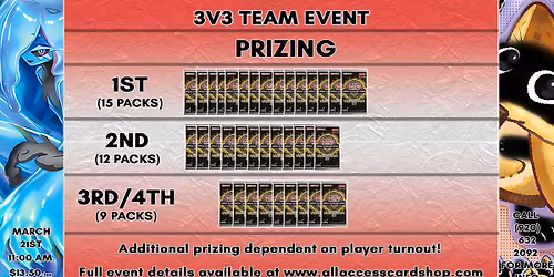 Yu-Gi-Oh YCS Las Vegas 3v3 VIP Qualifier