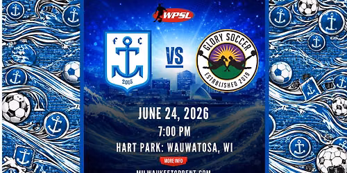 FC Milwaukee Torrent Women vs Green Bay Glory