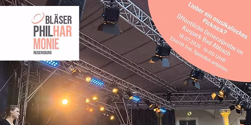 Sommermatinee der Bl\u00e4serphilharmonie Regensburg