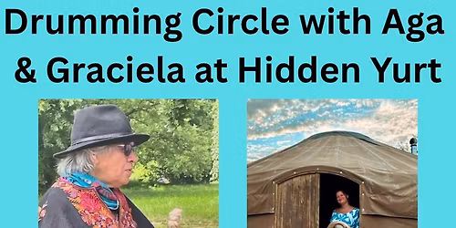 Drumming Circle at Hidden Yurt - Saturday 13\/12\/2025
