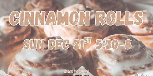 Cinnamon Roll Class