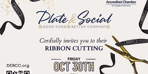 Plate and Social's Ribbon-Cutting Ceremony