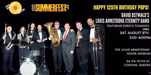 CELEBRATE LOUIS ARMSTRONG'S 125TH AT HIS HOUSE WITH 2 HEADLINERS!