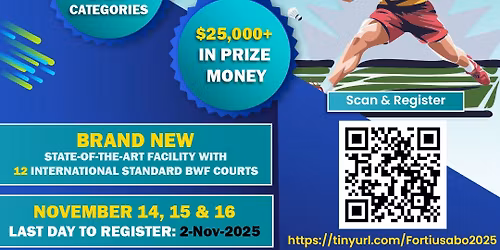 Fortius Atlanta Badminton Open 2025