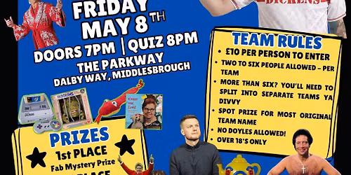 Kilvo & Ted's Proper Daft Quiz